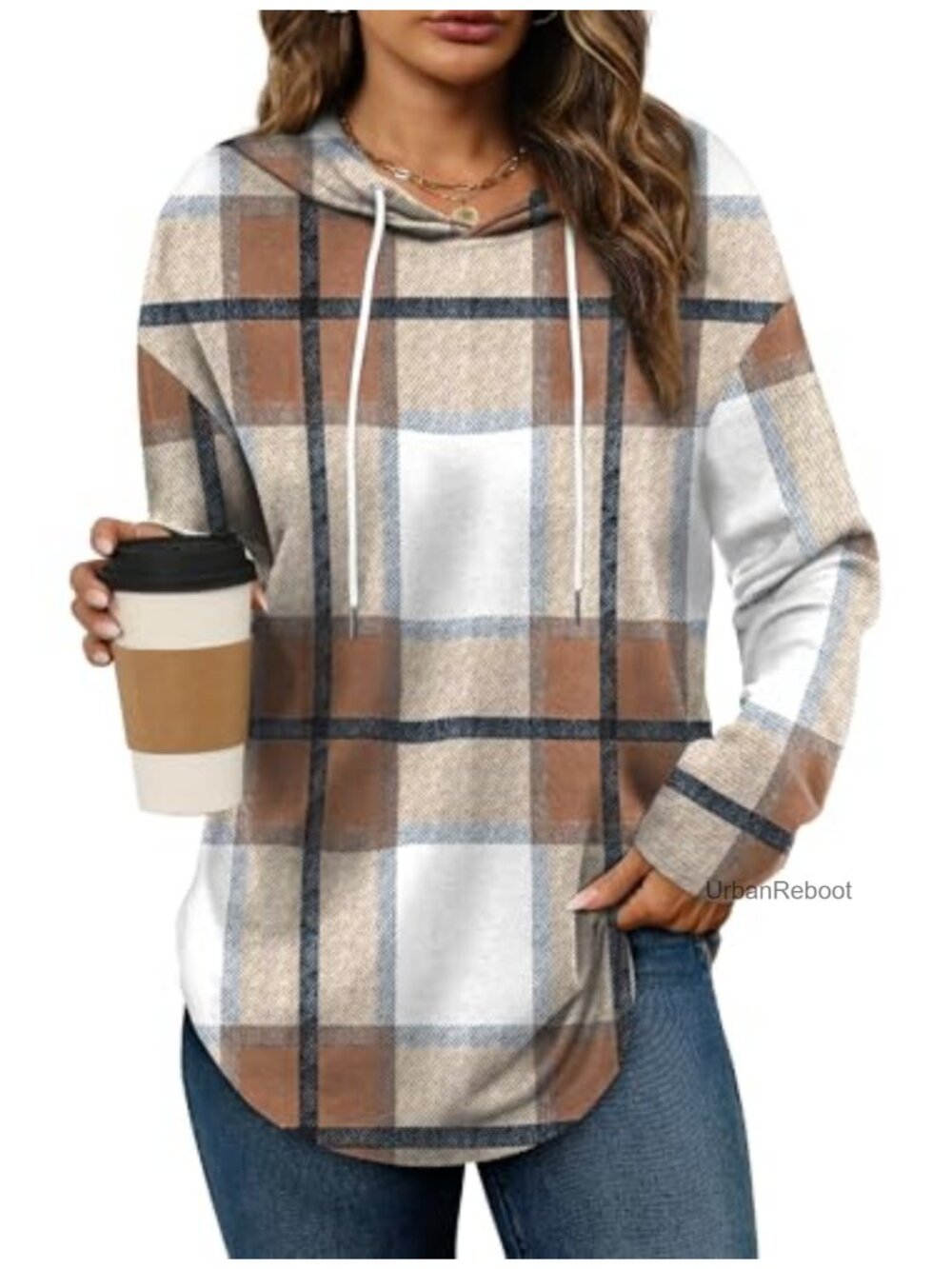 Women's Oversized Crewneck Sweatshirt Long Sleeve Pullover Casual